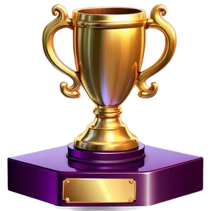 Art Cartoon Trophy Png Dsf PNG image