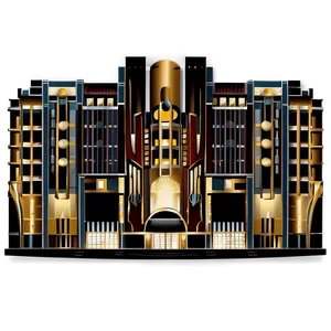 Art Deco Apartment PNG Tly