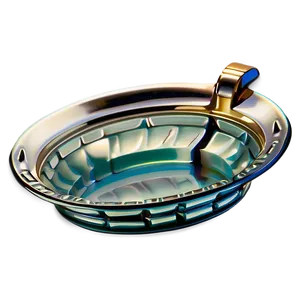 Art Deco Ashtray PNG 06262024 PNG