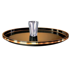Art Deco Cocktail Tray PNG Qys88 PNG