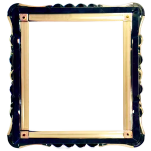 Art Deco Frame PNG Ooc35
