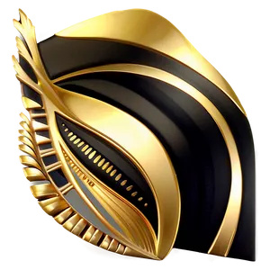 Art Deco Gold Accents PNG Pwr78 PNG
