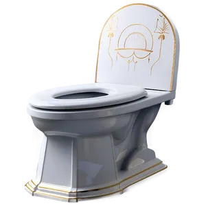 Art Deco Inspired Toilet Png 97 PNG image