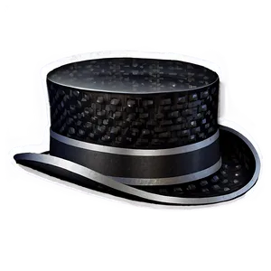 Art Deco Inspired Top Hat Png 21 PNG image