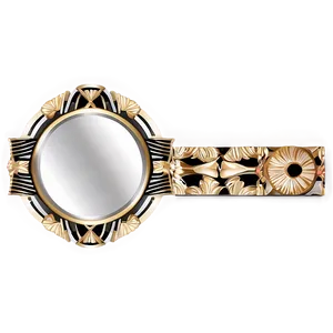 Art Deco Mirror Frame PNG 31 PNG