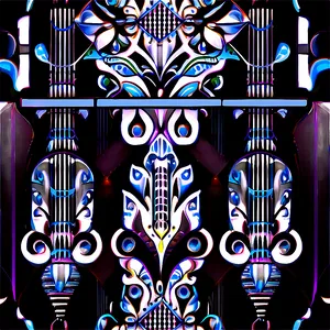 Art Deco Pattern Design PNG Sfm PNG
