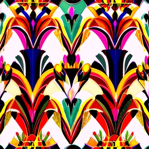Art Deco Pattern PNG Cjl8