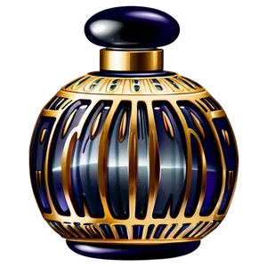 Art Deco Perfume Bottle Png 05242024 PNG image
