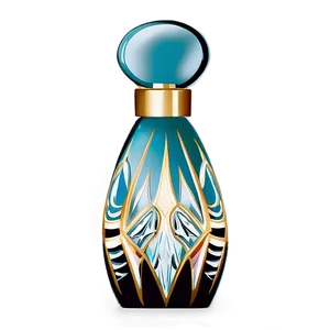 Art Deco Perfume Bottle PNG Ofi13 PNG