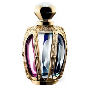 Art Deco Perfume Bottle Png Whc PNG image