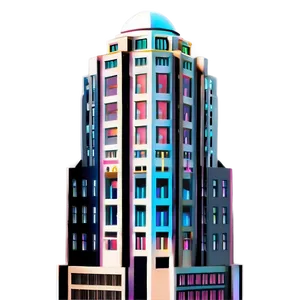 Art Deco Skyscraper Png 45 PNG image