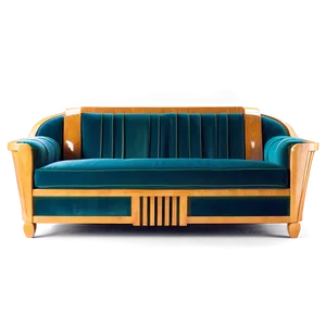 Art Deco Sofa Style Png 05252024 PNG image