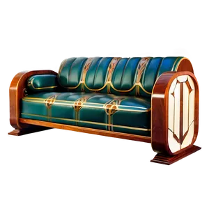 Art Deco Sofa Style Png Dnl PNG image