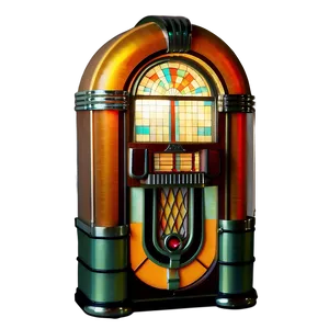 Art Deco Style Jukebox Png 06112024 PNG image