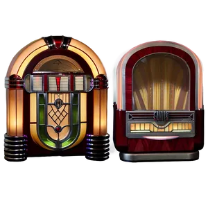 Art Deco Style Jukebox Png Yje PNG image