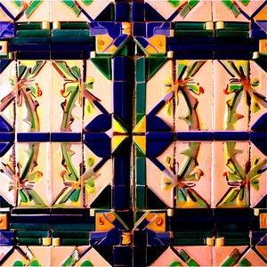 Art Deco Tile Floor PNG Hhm62 PNG