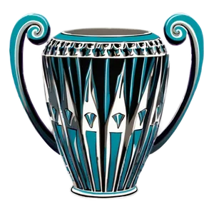 Art Deco Vase Png Cnm41 PNG image