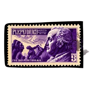 Art Movements Postage Stamp PNG 06122024
