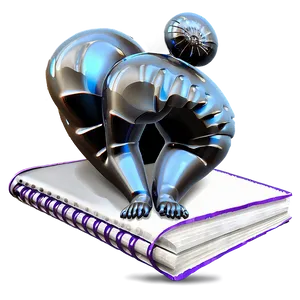 Art Notebook PNG Xfw