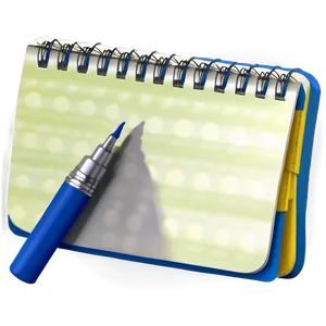 Art Notebook PNG Xyg20
