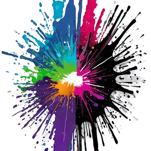 Art Therapy Splatter Technique PNG 83 PNG