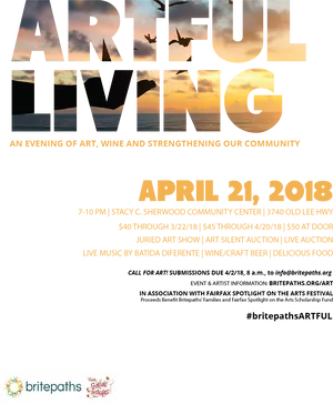 Artful Living Event Poster2018 PNG