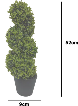 Artificial Topiary Plant52cm PNG image