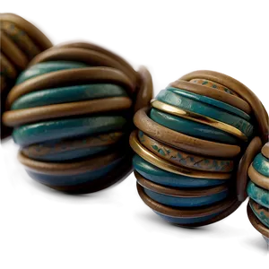 Artisan Clay Beads PNG Mwj PNG