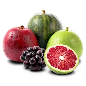 Artisanal Fruit Assortment PNG 36