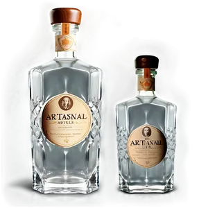 Artisanal Gin Bottle Png 69 PNG image