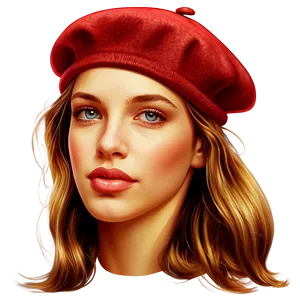 Artist Beret Clipart Png 06122024 PNG image