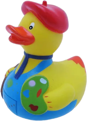 Artist Rubber Duck Figurine.png