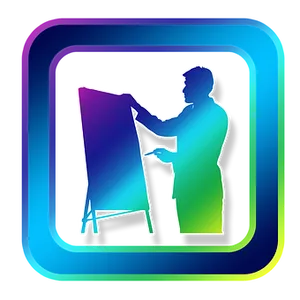 Artist Silhouette Icon