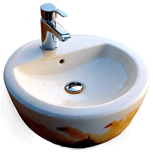 Artistic Bathroom Sink PNG Sdi