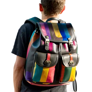 Artistic Bookbag Png Kbc PNG image