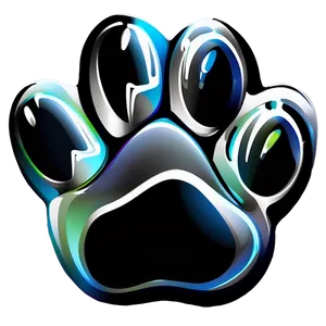 Artistic Cat Paw Illustration Png 73 PNG image