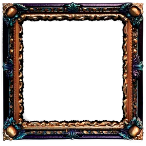 Artistic Certificate Frame PNG Ygb70 PNG