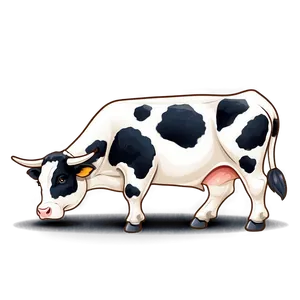 Artistic Cow Spots Drawing PNG Sly94 PNG