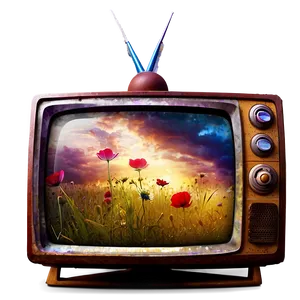 Artistic Design Television PNG 4