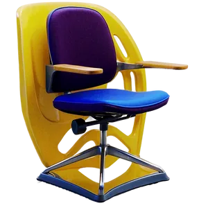Artistic Desk Chair PNG Rxo83