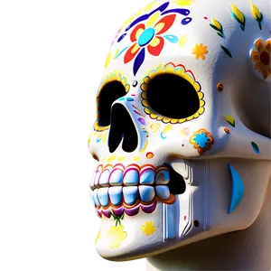 Artistic Dia De Los Muertos Murals PNG Acs87 PNG