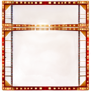 Artistic Film Frame Decoration PNG Bbd PNG