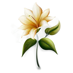Artistic Floral Pattern PNG 22