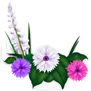 Artistic Flower Composition PNG 62 PNG