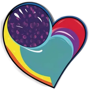 Artistic Heart Illustration PNG 06202024 PNG