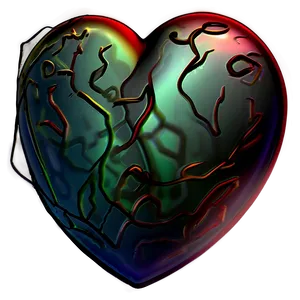 Artistic Heart Illustration Png Vuv36 PNG image