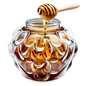 Artistic Honey Jar PNG 37 PNG