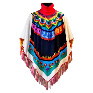 Artistic Mexican Poncho Detail Png 29 PNG image