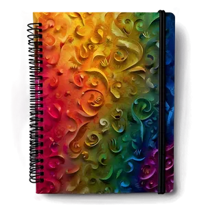 Artistic Notebook Cover Png 57 PNG image