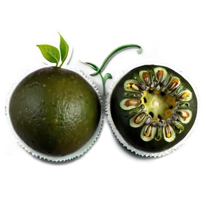 Artistic Passion Fruit Arrangement PNG Fxh65 PNG